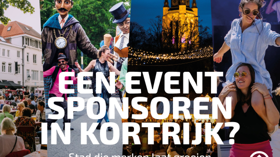 Brochure Een event sponsoren in Kortrijk