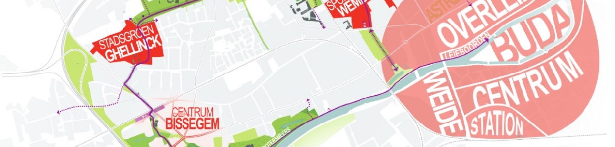 Kaart Kortrijk