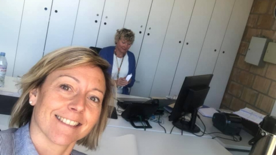 Selfie personen van wijkteams Bissegem