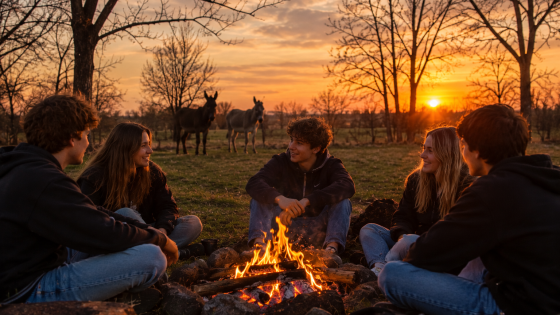 winters kamp natuuravontuur