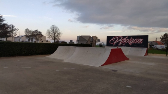 Skatepark in Kooigem Spiere