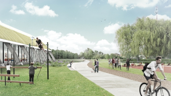 Stadsvernieuwingsproject Bissegem - fietsverbinding