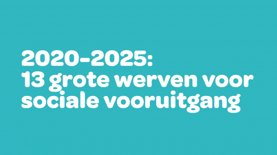 Het armoedeplan voor 2020-2025