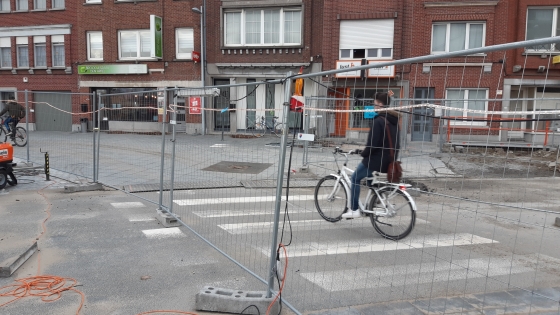 Fiets- en voetgangersdoorsteek over Appel