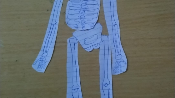 Mijn - heel erg anatomisch correcte 😜 - puzzel.