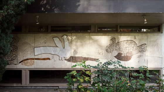 Foto van het kunstwerk Een schone ingang in Heule