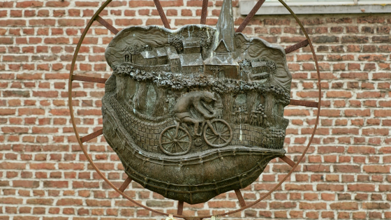 Foto van het kunstwerk en monument voor Mentie