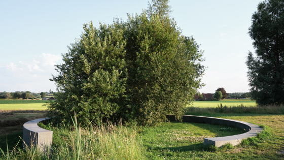 Foto van het Onument op Hoog-Kortrijk