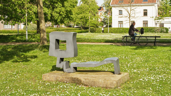 Foto van het kunstwerk Sculptuur in ijzer II