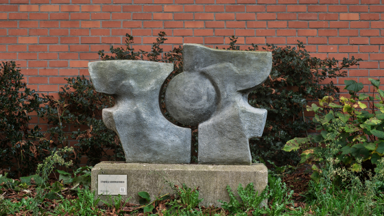 Foto van het kunstwerk Stabiele Geborgenheid van Luc Decroubele