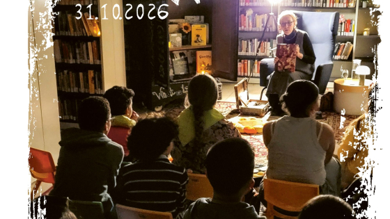 Foto van spoken in de bib