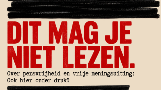 Beeld van affiche 'Dit mag je niet lezen'