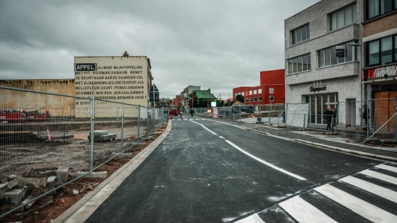 Magdalenastraat terug open voor het verkeer