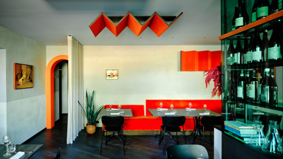 Zaal in Het Vliegend Tapijt (Kortrijk)
