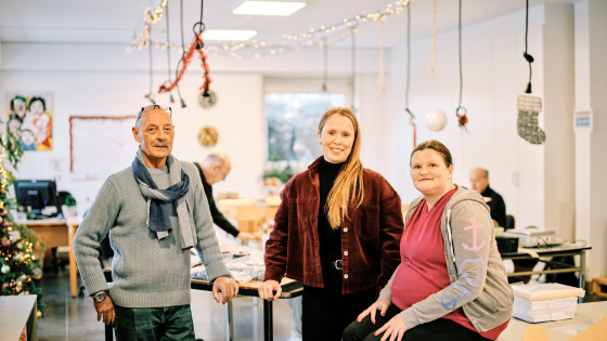 Karl, Barbara en Emma