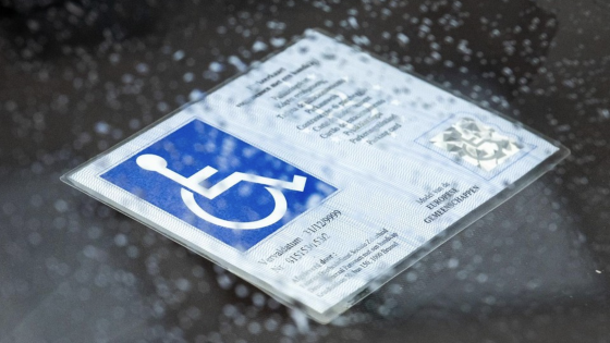 Handicaptenparkeerkaart