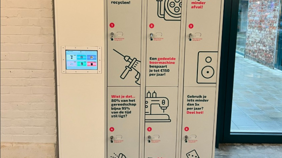 Uitleenkast Deelfabriek