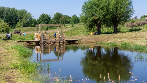 Natuurpunt werken Rotersmeers Bissegem