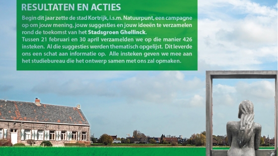 Resultatenfolder Stadsgroen Ghellinck