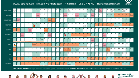 de jeugdwerkkalender van Tranzit