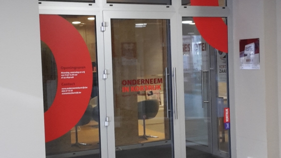 Onderneem in Kortrijk: Ruimte, Ondersteuning en informatie