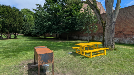 Publieke barbecue Begijnhofpark