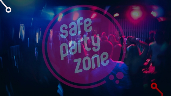 safe party zone bezoekers