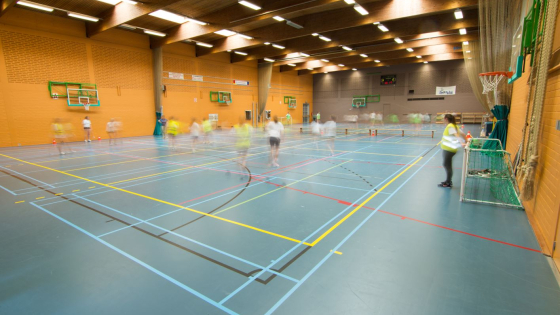 Een afbeelding van een sportzaal