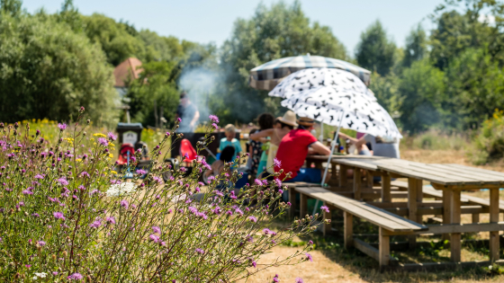 Publieke barbecue Warande