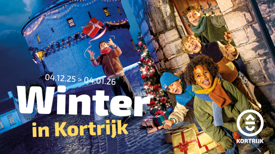 Winterse sfeer in Kortrijk