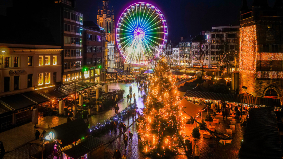 kerstboom op de Grote Markt