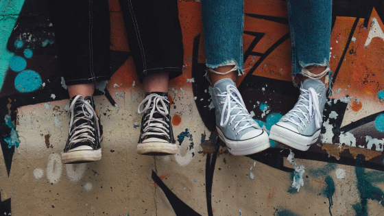 tieners schoenen
