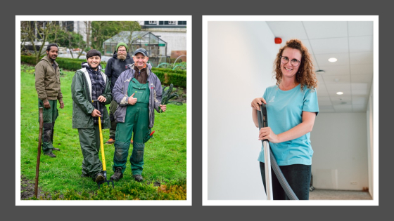 afbeelding vacature meewerkend begeleider schoonmaak/groen