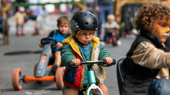 Fietsen en gocarts