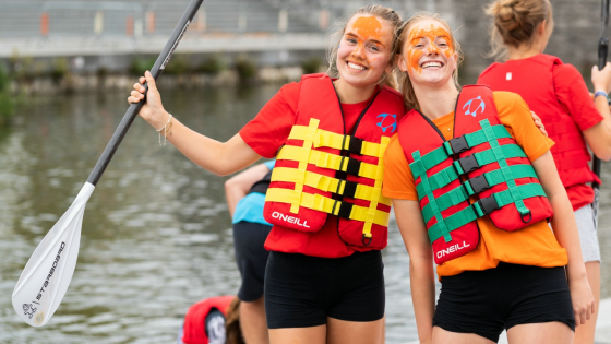 Initiatie SUP op de Leie