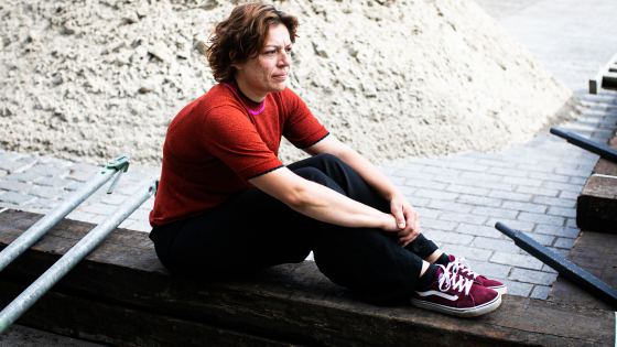 straatverpleegkundige Kimberly