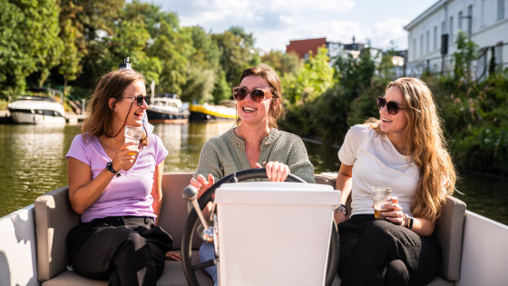 bootverhuur op de Leie