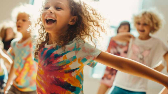 kinderen dansen