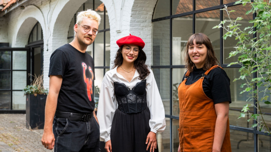 Maarten, Veronica en Gaël