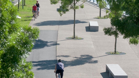 fietsen langs de Leie
