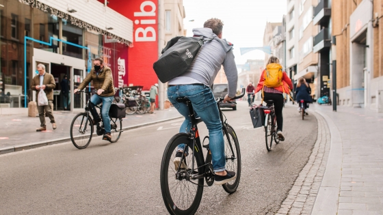 fiets leiestraat