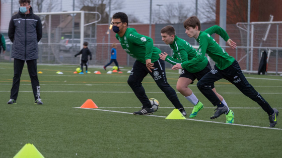 Foto van G-voetbal teens