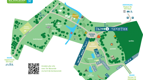 grondplan De Warande