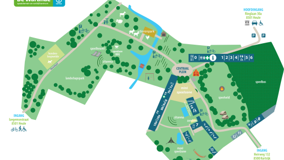 grondplan De Warande 2025