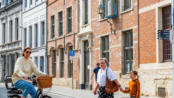 stappen en fietsen