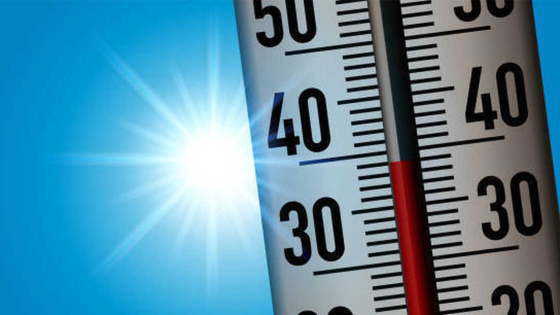 hitteplan thermometer zon