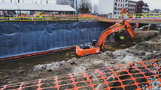 Fiets- en bustunnel Kortrijk