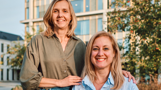 Mieke en Isabel