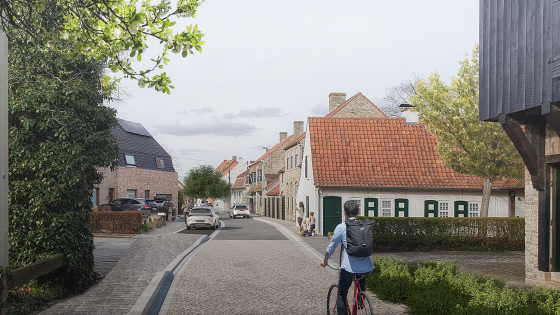 Knokstraat Aalbeke render