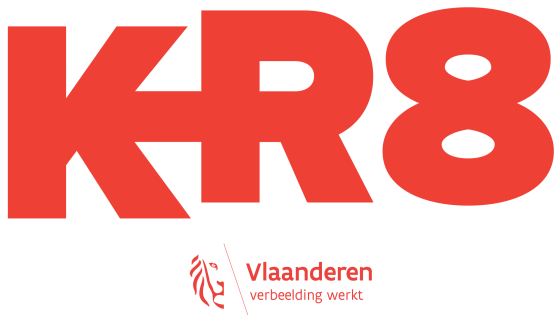 Logo Kr8 met transparante achtergrond